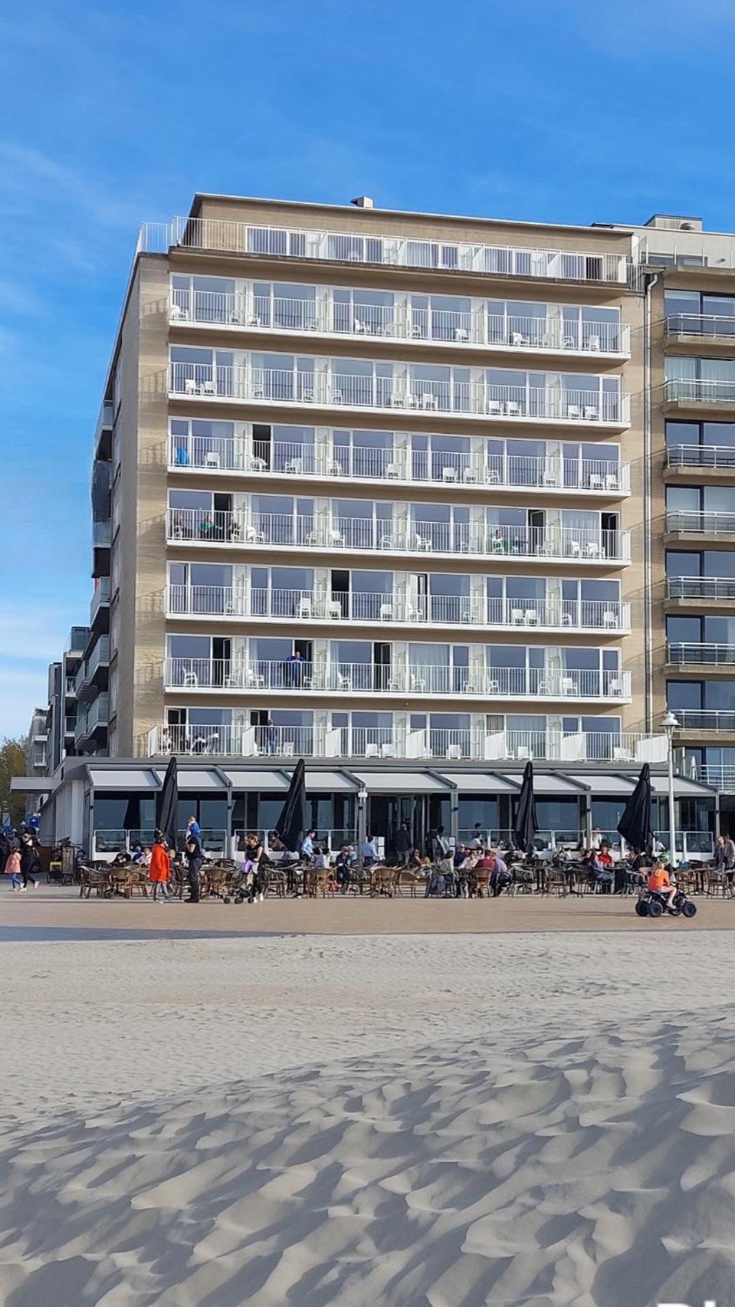 Hotel Sandeshoved Zeedijk Nieuwpoort Zewnętrze zdjęcie